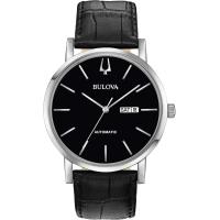 ราคา Bulova Mens Watch Black Dial Black Strap (20005268054)