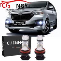 ราคา สำหรับ Toyota Innova 2016 2017 2018 2019 6000K White Projector LED Fog Light Bulbs Kit ชุด2 (16328967769)