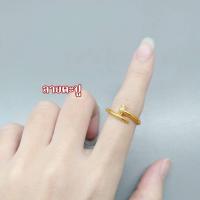 ราคา แหวนทองแท้ 1 สลึง ไซซ์ 50 ทองคำแท้ 96 5 เลือกลายได้ GOLDEN99 (16676812914)