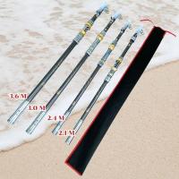 ราคา คันสไลด์ตกปลาทะเลตกปลาไซร์ใหญ่ พกพาสะดวก ขนาด2 1 24 3 3 6 M แบบยืดสไลด์เก็บได้ (21161196225)