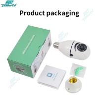 ราคา 2024New หลอดไฟ A6กล้องวงจรปิดแพน 355เอียง90 กล้องหลอดไฟในร่มกลางแจ้ง Wi Fi กล้องติดตั้งง่ายสำหรับซ็อกเก็ต E27 (21191704928)