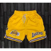 ราคา 2023 NEWLakers กางเกงขาสั้นตาข่ายสั้นกางเกงขาสั้นกีฬา (19891708287)
