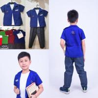 ราคา พร้อมส่งจากไทย ชุดอาชีพวิศกรชุดช่างชุดเสื้อช้อปวิศวะเซ็ต3ชิ้นหล่อๆสำหรับ4 10ปี (19185812839)