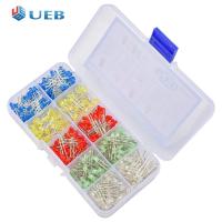 ราคา 500ไฟ LED ชิ้น ไดโอดเปล่งแสงสีแดงเหลืองน้ำเงินเขียวสีขาวไดโอดเปล่งแสง3มม ไดโอดเปล่งแสงหลากหลาย100ชิ้น สี (20220735329)