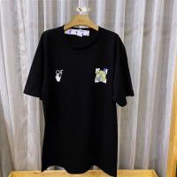 ราคา 976 พร้อมส่ง เสื้อยืดแขนสั้น Off White ซิมสันครอบครัว SML2XL3XL (16108095972)