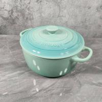 ราคา LE CREUSET Le Creuset หม้อซุปหู 2 หม้อร้อน ชามซุปเซรามิก 24 cm (16549783189)