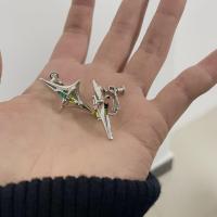 ราคา ต่างหูเพทายหลากสีสุดสร้างสรรค์แบบหนีบหูตุ้มหูตัวล็อกตุ้มหูเล็กๆที่สวยงามแฟชั่นของผู้หญิงสไตล์เท่เท่ๆ (19557698155)