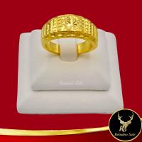 ราคา Ring No 65RD แหวนหุ้มทอง แหวนผู้หญิง แหวนแฟชั่นทองชุบ ลายหัวโปร่งจิกเพชร นน 1 สลึง งานเคลือบแก้วหนาพิเศษ ชุบทองไมครอน สินค้าขายดีพร้อมส่ง (16851536110)