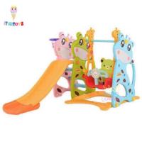 ราคา itimtoys สไลเดอร์ สไลเดอร์ชิงช้า สไลเดอร์เด็ก มีแป้นบาส แถมลูกบาส (14413762212)