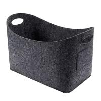 ราคา ตะกร้าไม้ฟืนเตาผิงกระเป๋าสักหลาดเฟ็ลท1ชิ้นตะกร้ากระเป๋าสักหลาดเฟ็ลทไม้ฟืนกระเป๋าฟืนตะกร้าใส่หนังสือพิมพ์สำหรับซื้อของ (20519264728)