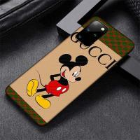 ราคา Casing หรับ iPhone 11 12 Mini X Xs XR Pro Max 6 6s 7 8 6 7 8 Plus 5 5s SE 2020 FLT184 mickey minnie mouse Pattern Phone เคสโทรศัพท์ อ่อนนุ่ม TPU Black ปก (19676867708)