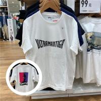 ราคา เสื้อยืดคอกลม แขนสั้น ผ้าฝ้าย ลาย Uniqlo Tiga Ultraman UT สําหรับผู้ชาย และผู้หญิง (16453516081)