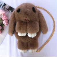 ราคา กระเป๋าสะพายข้างกระต่าย กระเป๋าสะพายข้าง กระต่ายขนยาวสุดน่ารัก ขนนุ่ม BAG05 (18257416634)