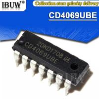 ราคา ชิปลอจิกแบบจุ่มจุ่มจุ่มสำหรับ CD4069 DIP14 CD4069UBE 10ชิ้น (18919780293)
