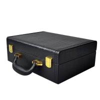 ราคา พร้อมส่ง กล่องนาฬิกา 10 เรือน กล่องใส่นาฬิกา 10 ช่อง Watch Box 10 กล่องเก็บนาฬิกา Leather Watch Box กล่องเก็บนาฬิกาข้อมือ กล่องสีดำ (17332472248)