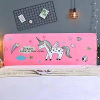 ราคา เคสลายการ์ตูนสำหรับใส่หัวเตียงในบ้านผ้าคลุมกันฝุ่นยืดได้เนื้อนุ่มสำหรับเตียงหนังไม้แข็งปลอกด้านหลังเรียบง่ายลายการ์ตูน (12878929012)