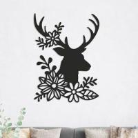ราคา FudFudAR ฝุด ฝุด อะ ภาพแกะสลักกวาง แบบที่ 10 ภาพกวาง หัวกวาง ภาพติดผนัง ตกแต่งผนัง ภาพมงคล ติดผนัง ตกแต่งห้อง ตกแต่งบ้าน ภาพติดผนังสวยๆ (15645426339)