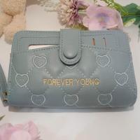 ราคา กระเป๋าสตางค์ใบกลาง 2 พับ กระเป๋าสตางค์ กระเป๋าสตางค์หญิง 9345 (20009416452)