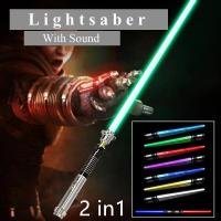 ราคา Taiva ดาบสตาร์วอร์สมีไฟ เซต2ชิ้น ต่อกันได้ ดาบเลเซอร์ ดาบเจได ดาบไลท์เซเบอร์ ดาบ StarWars ดาบสตาร์วอร์ lightsaber (17483440141)