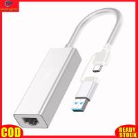 ราคา LeadingStar RC Authentic 2 In 1 Ethernet Adapter USB To 1000 100Mbps Network Adapter RJ45 Wired LAN Adapter For Laptop PC (19891462014)