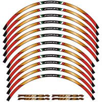 ราคา แถบสติ๊กเกอร์ขอบล้อสติกเกอร์ตกแต่งล้อรถมอเตอร์ไซด์ล้อยางรูปลอกสติกเกอร์แต่งล้อมอเตอร์ไซค์15 14 นิ้วสำหรับ HONDA FORZA 125 250 300 MF13อุปกรณ์เสริมและชิ้นส่วนมอเตอร์ไซค์ (20402316624)