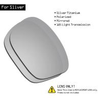 ราคา HOTnewSmarLT แว่นกันแดดโพลาไรซ์เปลี่ยนเลนส์สำหรับ Oakley Sliver Silver TitaniumHotsale (20353190606)