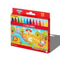 ราคา สีเทียน คอลลีน COLLEEN CRAYON ดินสอสีเทียนสำหรับวาดรูปและระบายสี (20175020004)