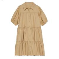 ราคา ZARAˉ แท้2023 ZARA02648202250ฤดูร้อนใหม่สีขาวชุดเดรสแขนพองลูกตุ้มกว้างชุดกระโปรงเจ้าหญิงกระโปรงเสื้อเชิ้ต (20127008761)