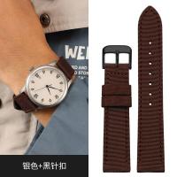 ราคา Canvas Nylon Strap Substitute For Omega Longines IWC Midor Tudor Rolex Mens Leather Watch Chain 20Mm OCT (20572093373)