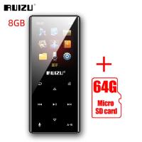 ราคา RUIZU เครื่องเล่น MP4ใน MP3บลูทูธ D29พร้อมลำโพงในตัวเครื่องเล่นเพลงไม่สูญเสียข้อมูล HIFI ขนาด8GB 16GB เครื่องเล่นวิดีโอสัญญาณเสียงแบบพกพาวอล์คแมนมินิวอล์คแมนพร้อมวิทยุ FM บันทึกเสียงได้รองรับการ์ด SD 