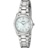 ราคา Timex Womens Easton Avenue Watch Silver Tone Mother of Pearl (17139340512)