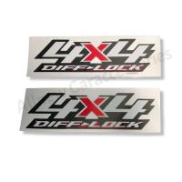 ราคา AD สติ๊กเกอร์ 4x4 DIFF LOCK ติดข้างท้ายกระบะ ISUZU D MAX ออนิว ปี 2020 แพ็ค2ชิ้น (14801125853)
