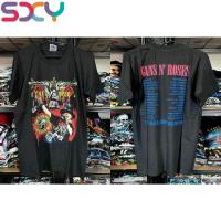 ราคา SHY GN092 เสื้อยืดวงร็อค GUNS N ROSES กันแอนโรส เสื้อวง เสื้อยืดกันแอนโรส เสื้อวินเทจ (17553101697)