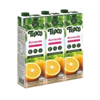 ราคา น้ำส้มวาเลนเซีย 100 ตราทิปโก้ 3 x 1000 มล แพ็ค รหัสสินค้า 36264 (20834076182)