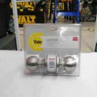 ราคา YALE ลูกบิดทั่วไปหัวกลม ขนาด 65 มม สีสแตนเลส รุ่น VCA5127 (20570874866)