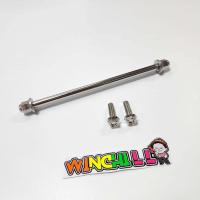 ราคา แกนล้อหลัง หัวสนาม SONIC น็อตขันโช้คหลัง หัวสนาม 2 ตัว งานกลึงมือช่างเซิน ใส่ SONIC TENA ได้ทุกรุ่น อามย่น อามยืด อามแต่ง (21287965956)