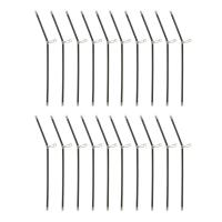 ราคา คันเบ็ดตกปลาคุณภาพสูงเบ็ดตกปลา20ชิ้นเหยื่อฟลายตกปลาเรืองแสงตะขอเกี่ยวหลอดป้อนอาหารน้ำเค็มขนาด15 20 25ซม Peralatan Pancing กรงใส่เหยื่อ (21072224933)