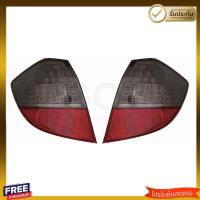 ราคา ลด50 DEPO 1 คู่ ไฟท้าย ไฟท้ายแต่ง HONDA JAZZ GE แจ๊ส 2008 2009 2010 2011 2012 2013 สโมกแดง ดำแดง LED รับประการสินค้า (20932085197)
