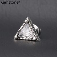 ราคา Kemstone ต่างหูคริสตัลคีย์เมตริกซ์สำหรับผู้หญิงสีดำขาวและน้ำเงิน (14338075849)