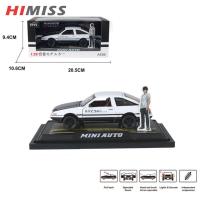 ราคา HIMISS In Stock 1 28 1 20 Alloy Car Model Ornaments Simulation Ae86 Initial D Model Toy For Children Birthday Gifts Fans Collection (16514486738)