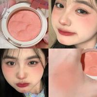 ราคา DragonRanee สาวมันบดที่ปัดแก้มสีนู้ดครีมพีช Perona Riasan พาเลทท์ทาแก้มที่ปัดคอนทัวร์เครื่องสำอางที่ปัดแก้ม (21279205360)