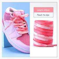 ราคา มัดย้อมเชือกผูกรองเท้าแบน AF1รองเท้าผ้าใบเชือกผูกรองเท้ารองเท้าบาสเกตบอลบุคลิกภาพสีรองเท้ากีฬา Laces เชือกขายส่งแฟชั่นใหม่ (19903007814)