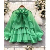 ราคา เสื้อระบายผ้าแก้วเกาหลี (17433936023)