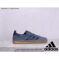 ราคา Adidas Originals Gazelle Indoor Retro Slip Resistant Durable Low Top Sneakers รองเท้าผ้าใบผู้ชาย รองเท้ากีฬา รองเท้าฟุตบอล รองเท้าสเก็ตบอร์ด รองเท้าผ้าใบสีดำ (21191994573)