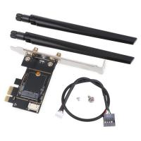 ราคา สำหรับ M 2 Wifi อะแดปเตอร์ M2 Ngff Mini Pci สำหรับ Express เครือข่าย PCI E 1X X4 X8 X16 NGFF ไร้สาย Pcie เครือข่ายรถ (16678980990)