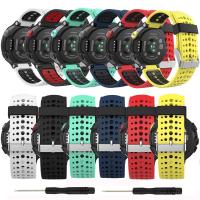 ราคา สำหรับGarmin Forerunner 235สายนาฬิกาข้อมือนุ่มซิลิโคนเปลี่ยนสายนาฬิกาข้อมือสำหรับGarmin Forerunner 235 235 Lite 220 230 620 630 735XT (5403208146)