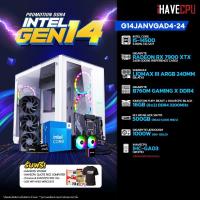 ราคา iHAVECPU คอมประกอบ G14JANVGAD4 24 INTEL I5 14500 5 0GHz 14C 20T GIGABYTE RADEON RX 7900 XTX 24GB GDDR6 REFERENCE CARD GIGABYTE B760M GAMING X DDR4 REV 1 0 KINGSTON FURY BEAST x iHAVECPU 16GB 8x2 DDR4 