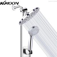 ราคา KKmoon หัวฝักบัวกันฝนขนาด8นิ้วฝักบัวอาบน้ำฝนและ3 การตั้งค่าตัวแยกสายฝักบัวมือจับโครเมี่ยมขัดเงาหัวฝักบัวสูงฝักบัวแรงดันคอมโบ (19673082022)
