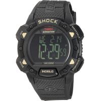 ราคา Timex Mens Expedition Digital Shock CAT Resin Strap Watch Blackout (16036791187)