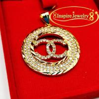 ราคา INSPIRE JEWELRY จี้บุษราคัม จี้พลอยเขียวส่อง เขียวมรกต ทับทิม ล้อมเพชร งานจิวเวลลี่แบบร้านเพชร สวยงามปราณีต คุณค่าแก่การครอบครองสวมใส่ (18150334414)